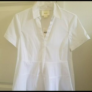 Anthropologie New white shirt